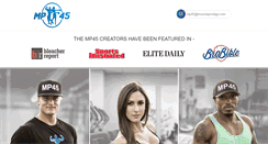 Desktop Screenshot of mp45.com